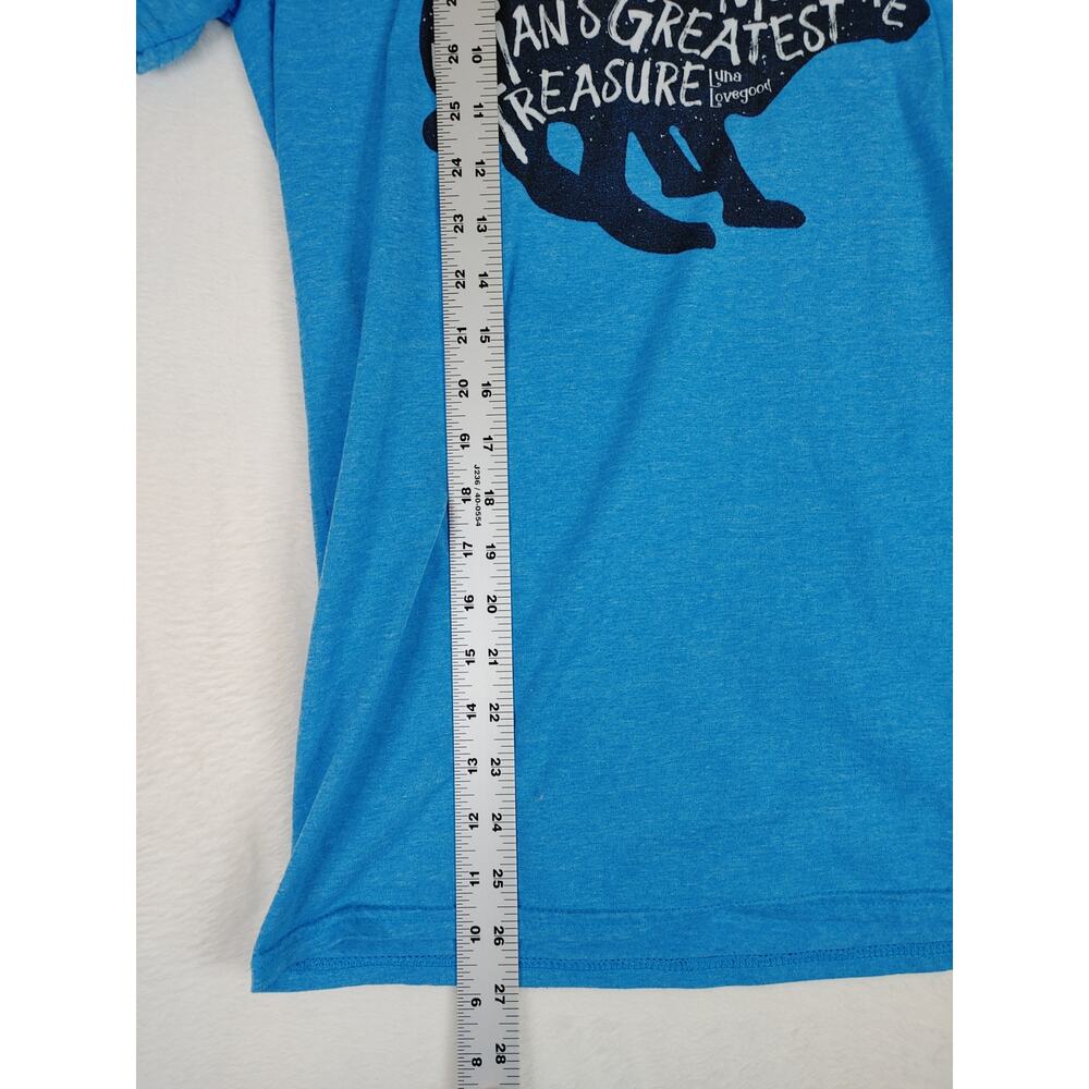 Harry Potter Luna Lovegood Rabbit Patronus tshirt womens small 0614 - Picture 6 of 6